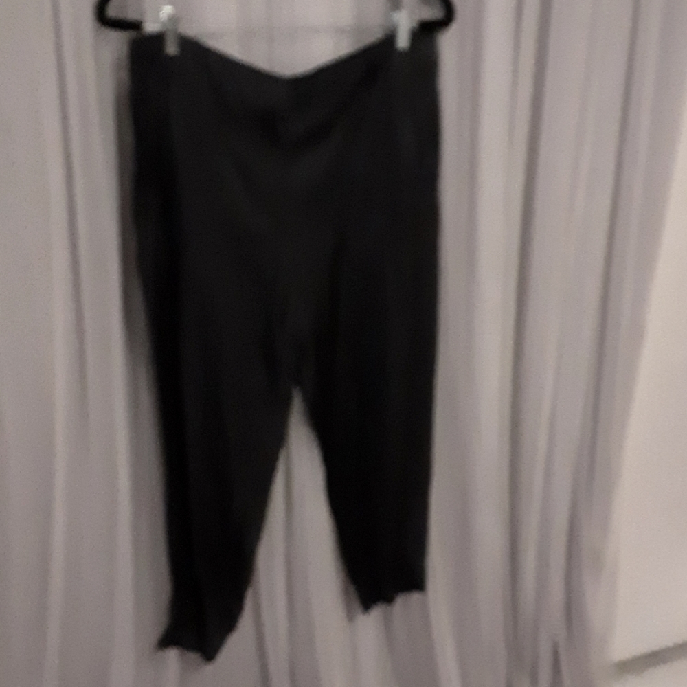 Loft satin cargo slacks